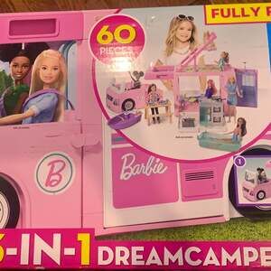 Barbie 3-in-1 DreamCamper Vehicle – Brand New RV Playset